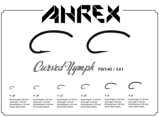 ahrex curved nymph