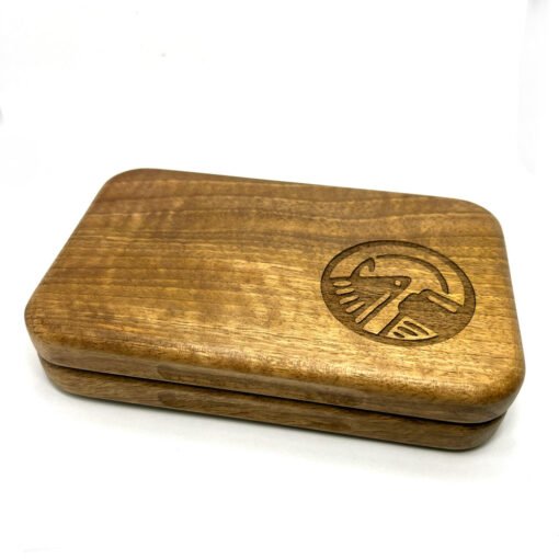 Wooden fly box