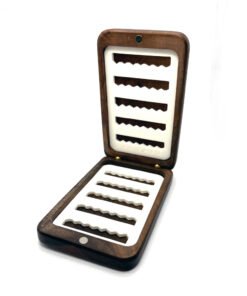 Wooden fly box