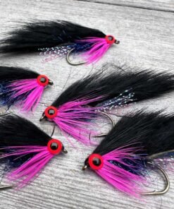 Black and pink streamer